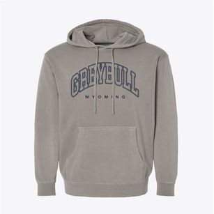 Greybull Wyoming Inline Pigment-Dyed Hoodie