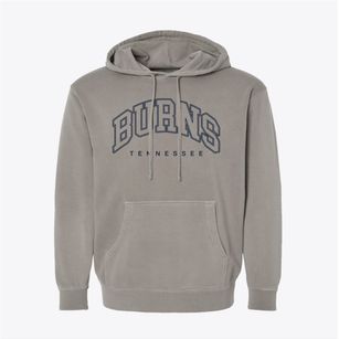 Burns Tennessee Inline Pigment-Dyed Hoodie