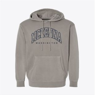 Mckenna Washington Inline Pigment-Dyed Hoodie