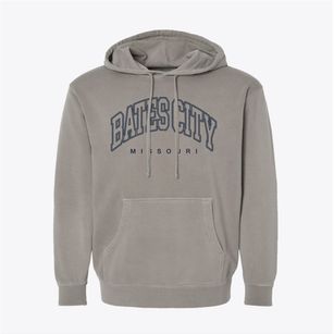 Bates City Missouri Inline Pigment-Dyed Hoodie
