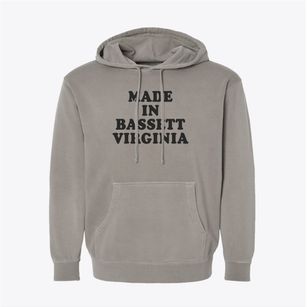 Bassett Virginia Classic 70s Pigment-Dyed Hoodie