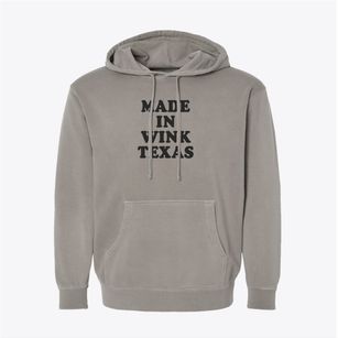 Wink Texas Classic 70s Pigment-Dyed Hoodie