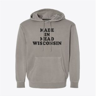 Mead Wisconsin Classic 70s Pigment-Dyed Hoodie