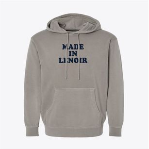 Lenoir North Carolina Classic 70s Pigment-Dyed Hoodie