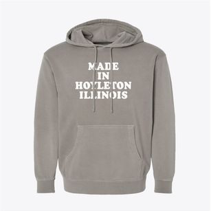Hoyleton Illinois Classic 70s Pigment-Dyed Hoodie