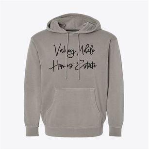 Valley Mobile Homes Estate Arizona Freestyle Pigment-Dyed Hoodie