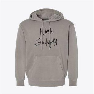 North Brookfield New York Freestyle Pigment-Dyed Hoodie
