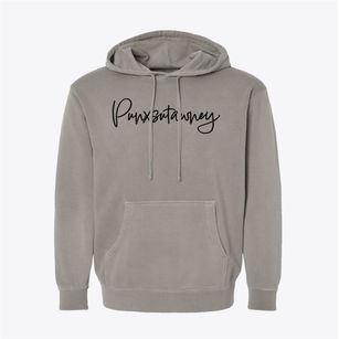Punxsutawney Pennsylvania Freestyle Pigment-Dyed Hoodie