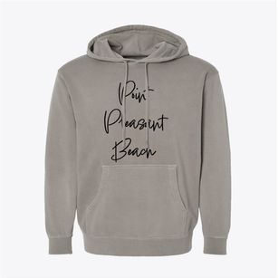 Point Pleasant Beach New Jersey Freestyle Pigment-Dyed Hoodie