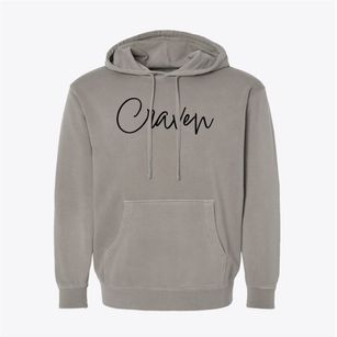 Craven North Carolina Freestyle Pigment-Dyed Hoodie