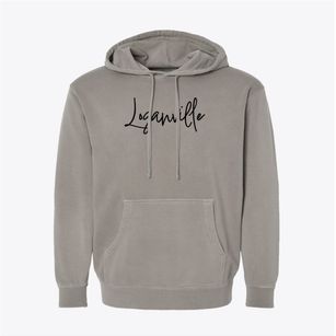 Loganville Wisconsin Freestyle Pigment-Dyed Hoodie