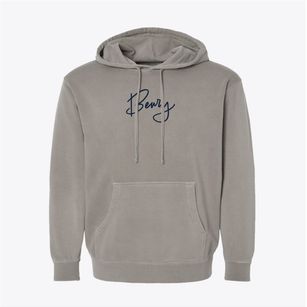 Beury West Virginia Freestyle Pigment-Dyed Hoodie
