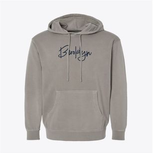 Brooklyn New York Freestyle Pigment-Dyed Hoodie