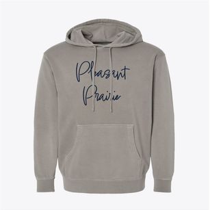 Pleasant Prairie Wisconsin Freestyle Pigment-Dyed Hoodie