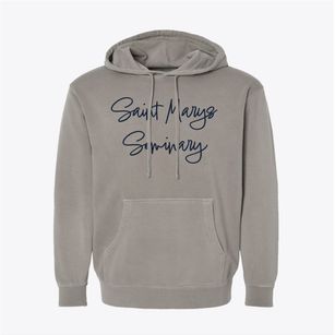 Saint Marys Seminary Pennsylvania Freestyle Pigment-Dyed Hoodie