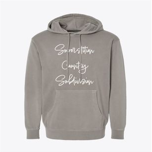 Superstition Country Subdivision Arizona Freestyle Pigment-Dyed Hoodie