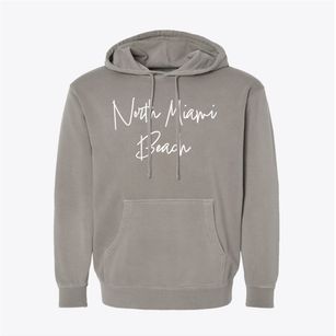 North Miami Beach Florida Freestyle Pigment-Dyed Hoodie