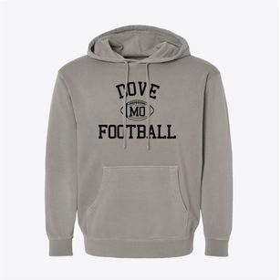Dove Missouri Football Pigment-Dyed Hoodie