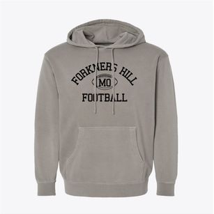 Forkners Hill Missouri Football Pigment-Dyed Hoodie