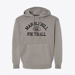 Marblehill Georgia Football Pigment-Dyed Hoodie