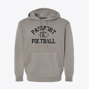 Passport Illinois Football Pigment-Dyed Hoodie