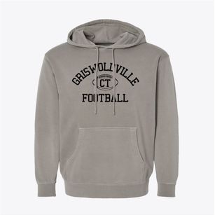 Griswoldville Connecticut Football Pigment-Dyed Hoodie