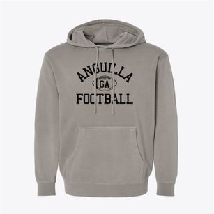 Anguilla Georgia Football Pigment-Dyed Hoodie