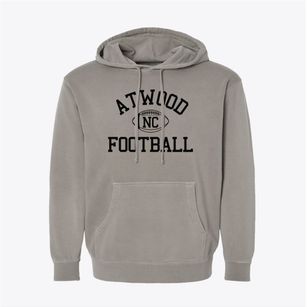 Atwood North Carolina Football Pigment-Dyed Hoodie