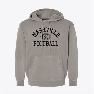 Nashville North Carolina Football Pigment-Dyed Hoodie