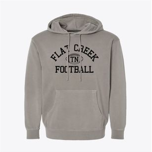 Flat Creek Tennessee Football Pigment-Dyed Hoodie