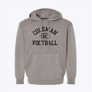 Coleman North Carolina Football Pigment-Dyed Hoodie