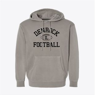 Denrock Illinois Football Pigment-Dyed Hoodie