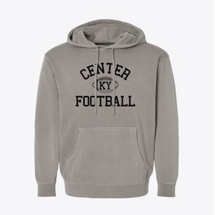 Center Kentucky Football Pigment-Dyed Hoodie