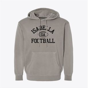 Isabella Georgia Football Pigment-Dyed Hoodie