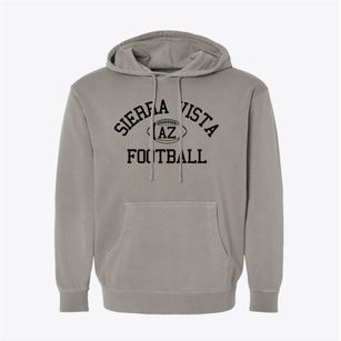 Sierra Vista Arizona Football Pigment-Dyed Hoodie