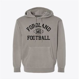 Fordland Missouri Football Pigment-Dyed Hoodie