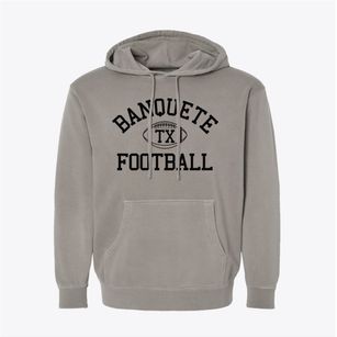 Banquete Texas Football Pigment-Dyed Hoodie