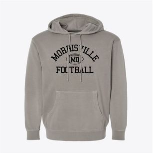 Morrisville Missouri Football Pigment-Dyed Hoodie