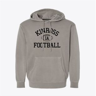 Kinross Iowa Football Pigment-Dyed Hoodie