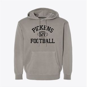 Pickens West Virginia Football Pigment-Dyed Hoodie