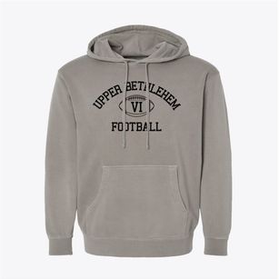 Upper Bethlehem Virgin Islands Football Pigment-Dyed Hoodie