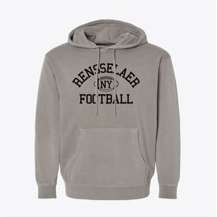 Rensselaer New York Football Pigment-Dyed Hoodie