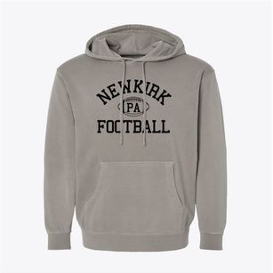 Newkirk Pennsylvania Football Pigment-Dyed Hoodie