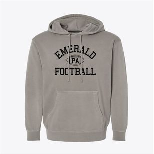 Emerald Pennsylvania Football Pigment-Dyed Hoodie