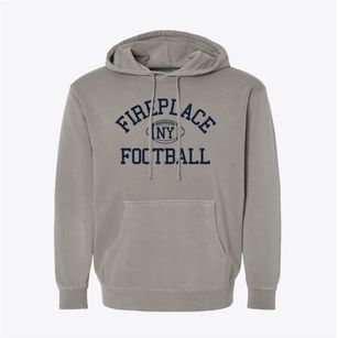 Fireplace New York Football Pigment-Dyed Hoodie