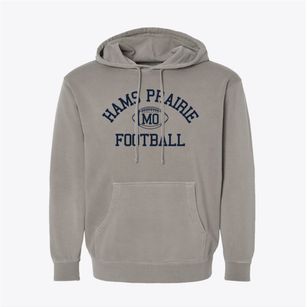 Hams Prairie Missouri Football Pigment-Dyed Hoodie