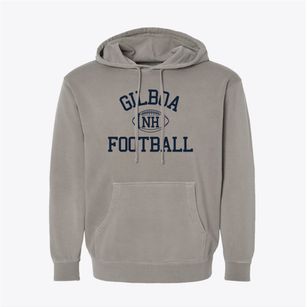 Gilboa New Hampshire Football Pigment-Dyed Hoodie
