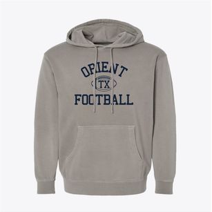 Orient Texas Football Pigment-Dyed Hoodie