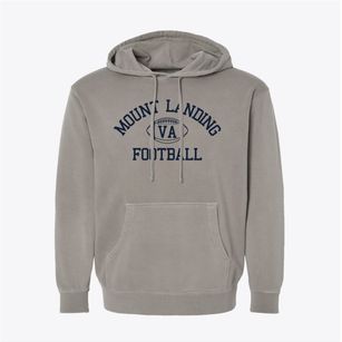 Mount Landing Virginia Football Pigment-Dyed Hoodie