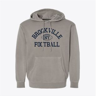 Brookville New York Football Pigment-Dyed Hoodie